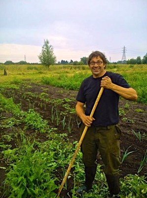 happy farmer